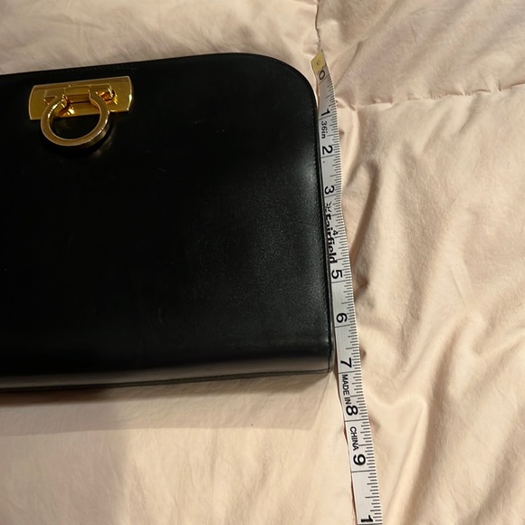Ferragamo Diana Clutch, Gancini Clasp - Picture 3 of 15